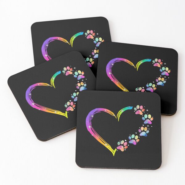 Item preview, Fun LGBT Heart Rainbow Dog Paw LGBT Pride LGBT Supporter designed and sold by BufFord71.
