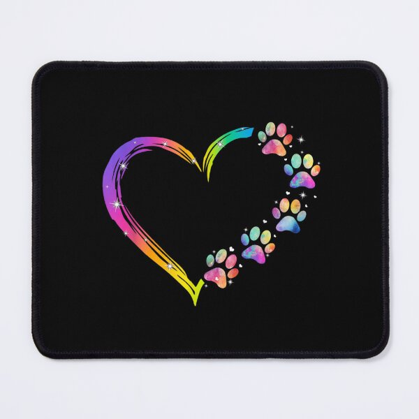 Item preview, Fun LGBT Heart Rainbow Dog Paw LGBT Pride LGBT Supporter designed and sold by BufFord71.