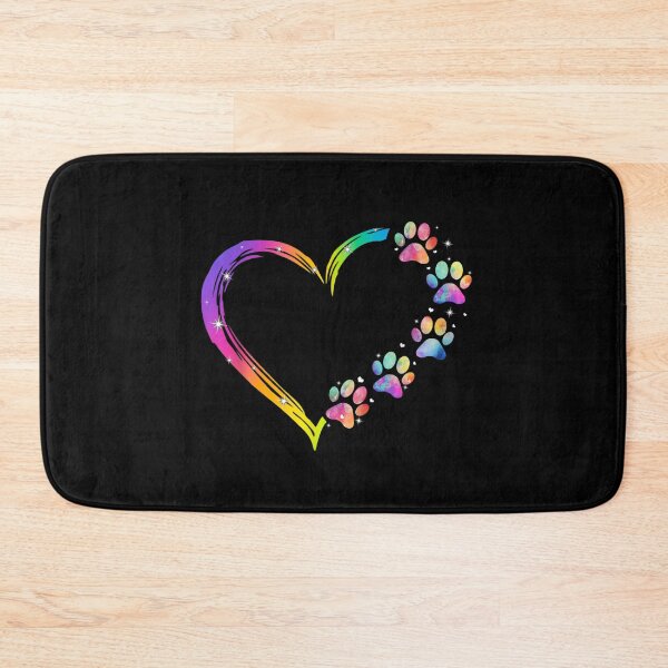 Item preview, Fun LGBT Heart Rainbow Dog Paw LGBT Pride LGBT Supporter designed and sold by BufFord71.