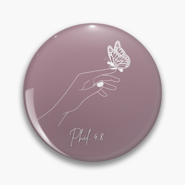 Item preview, Philippians 4:8 designed and sold by GracefulThreads.