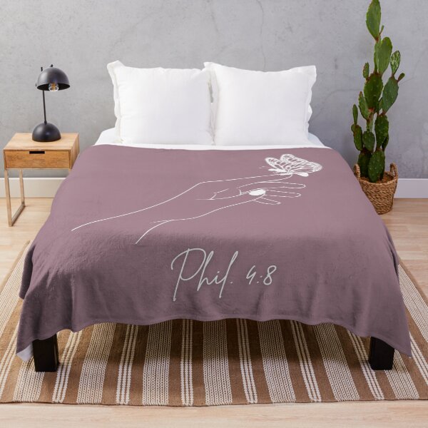 Item preview, Philippians 4:8 designed and sold by GracefulThreads.