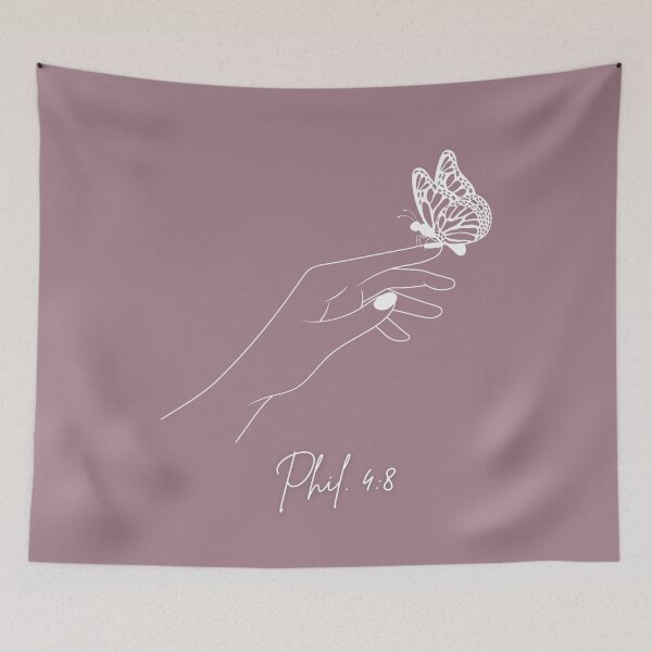 Item preview, Philippians 4:8 designed and sold by GracefulThreads.