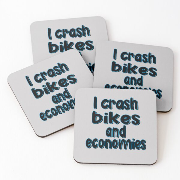 Item preview, I Crash Bikes And Economies designed and sold by SydneyLoving.