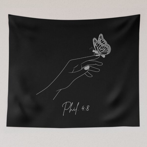 Item preview, Philippians 4:8 designed and sold by GracefulThreads.