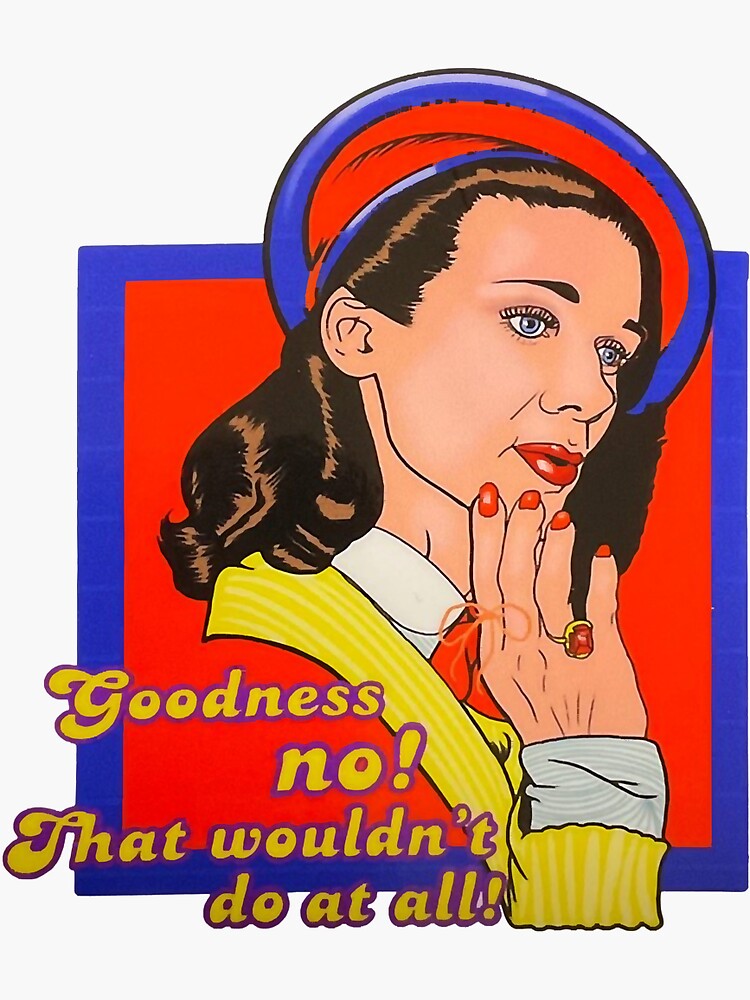 "Aunt Martha (Sleepaway Camp)" Sticker for Sale by ShawnBenton Redbubble