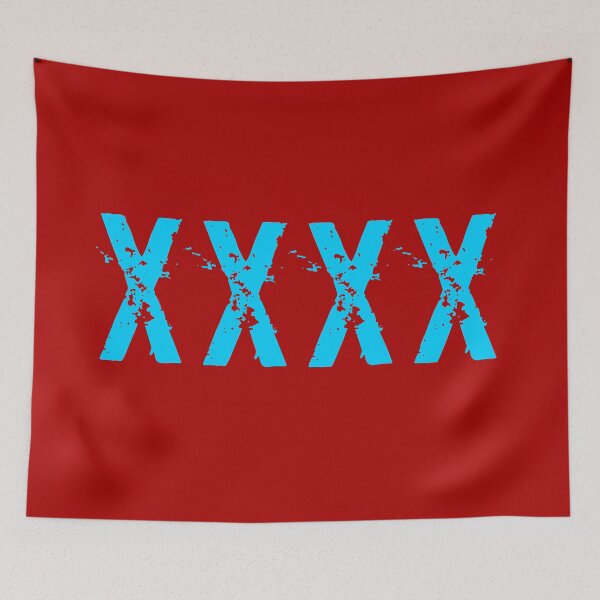 Item preview, XXXX Light Blue Text  designed and sold by Design-Maniya.