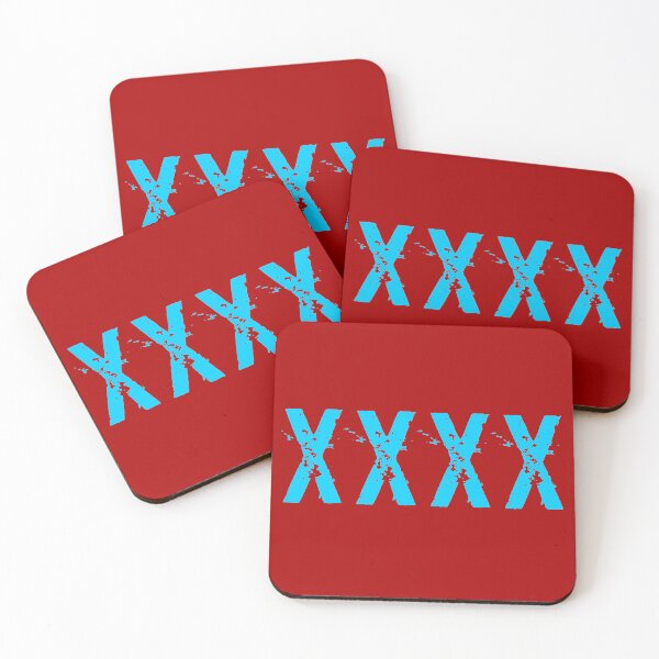 Item preview, XXXX Light Blue Text  designed and sold by Design-Maniya.