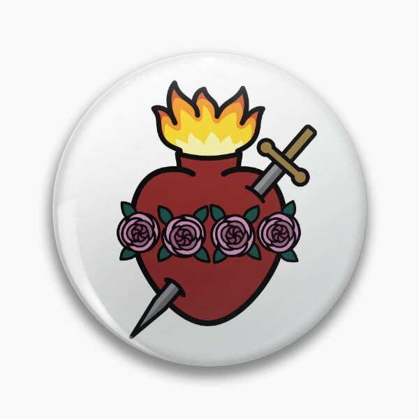 Item preview, Immaculate Heart of Mary Illustration designed and sold by ErinTerryIllus.