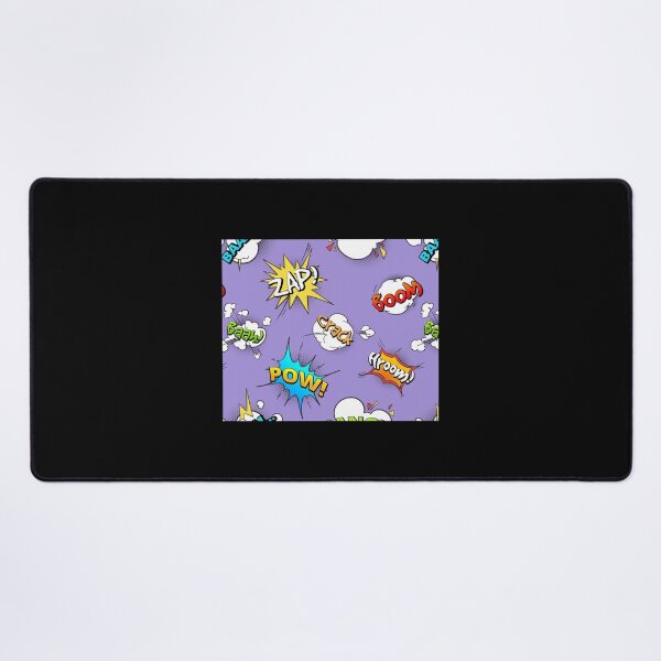 Item preview, Comic Book Pattern Mouse Pad designed and sold by addeoovrteqt.