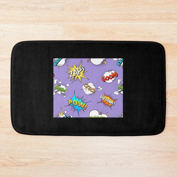 Item preview, Comic Book Pattern Mouse Pad designed and sold by addeoovrteqt.