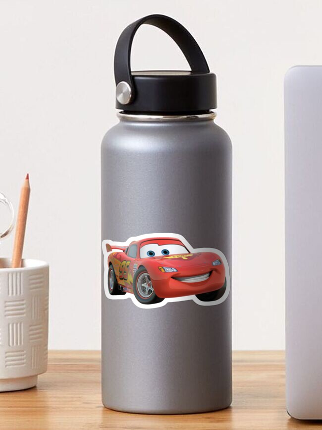 Cars Red Lightning Mcqueen Printed Plastic Water Bottle - Trendyol