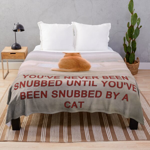 Item preview, ANIMALS #11 - Snubbed by Tabby Cat Funny Saying designed and sold by DEL-Productions.