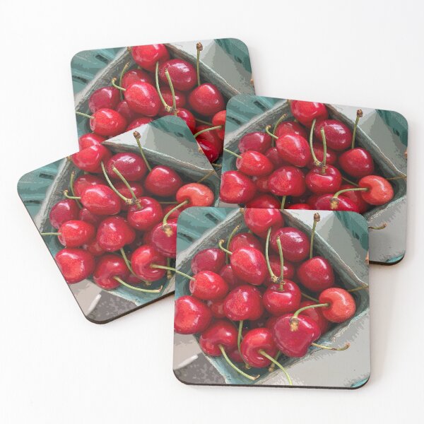 Item preview, Box of Cherries Art designed and sold by HoorayDesigns.