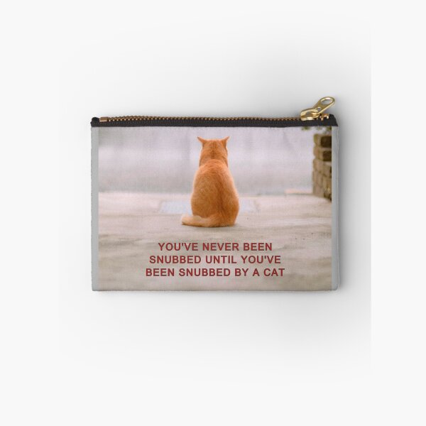 Item preview, ANIMALS #11 - Snubbed by Tabby Cat Funny Saying designed and sold by DEL-Productions.