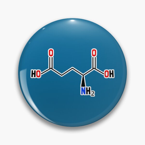 Item preview, Glutamic Acid Molecular Structure designed and sold by Artsy-Chemist.