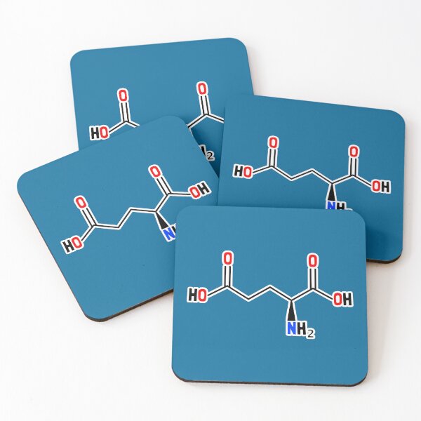 Item preview, Glutamic Acid Molecular Structure designed and sold by Artsy-Chemist.