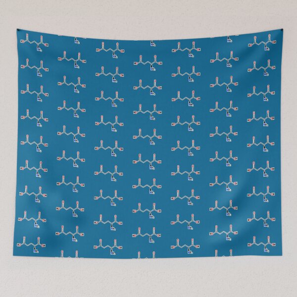Item preview, Glutamic Acid Molecular Structure designed and sold by Artsy-Chemist.