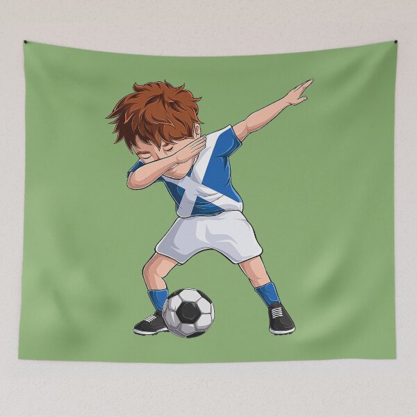 Item preview, Dabbing Soccer Boy Scotland Jersey  designed and sold by LiinhLanh.