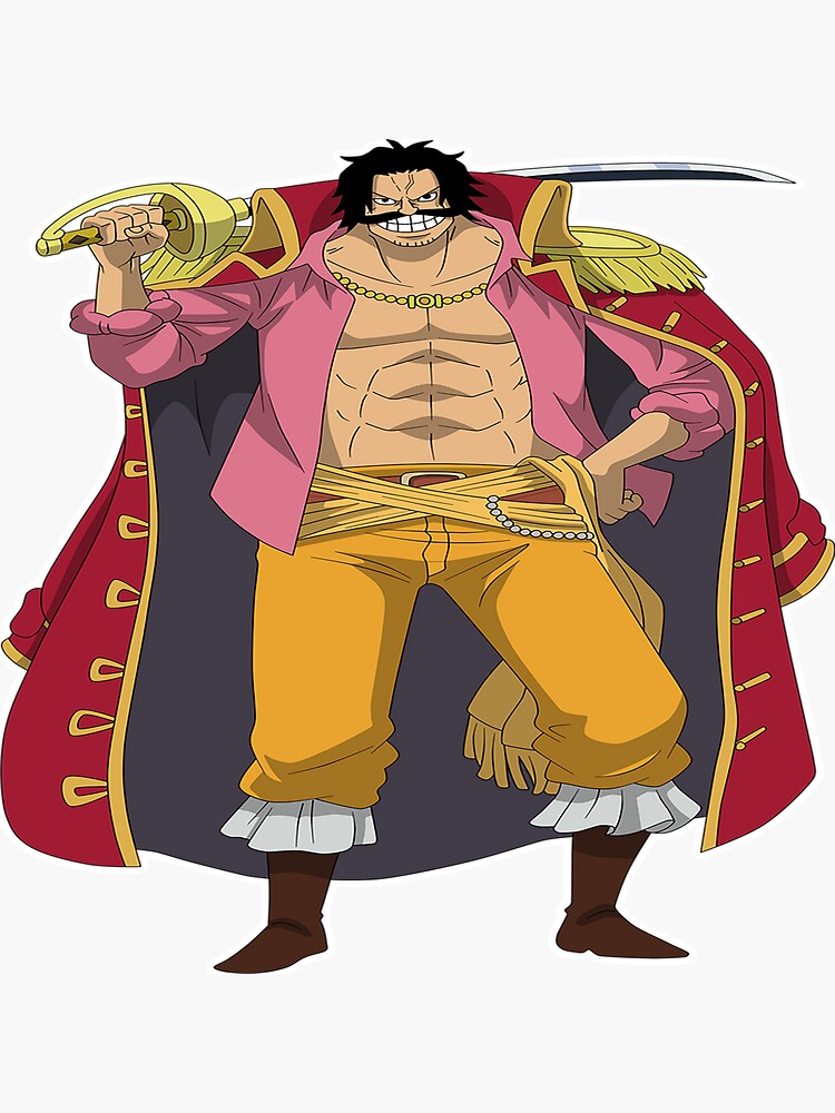 Gol D Roger One Piece Anime  Sticker by CrimsonDawn-SM