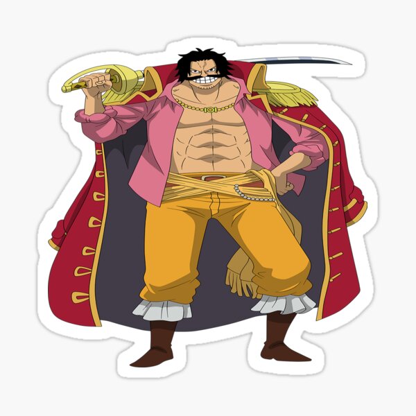 Gol D Roger One Piece Anime  Sticker by CrimsonDawn-SM