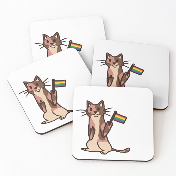 Artikelvorschau, Regenbogen-Stolz-Katze entworfen und verkauft von Violentsapphic.
