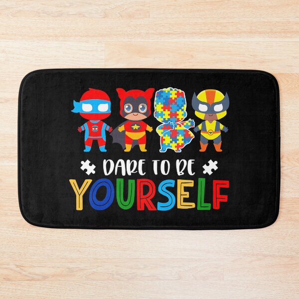 Item preview, Dare To Be Yourself Autism Awareness Superheroes designed and sold by HaaChris-Artis.