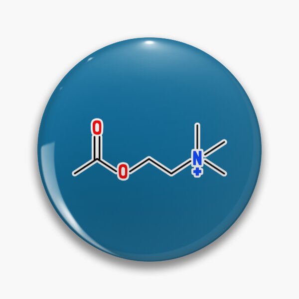 Item preview, Acetylcholine Molecular Structure designed and sold by Artsy-Chemist.
