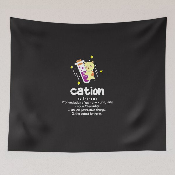 Item preview, Cation Definition Pun Cat Lover designed and sold by rodahosto.