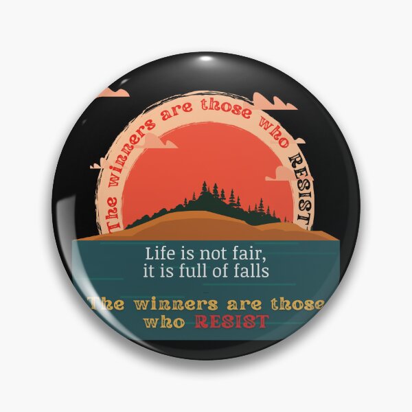 Item preview, The winners are those who resist - Motivational bestseller designed and sold by Narcisa22.