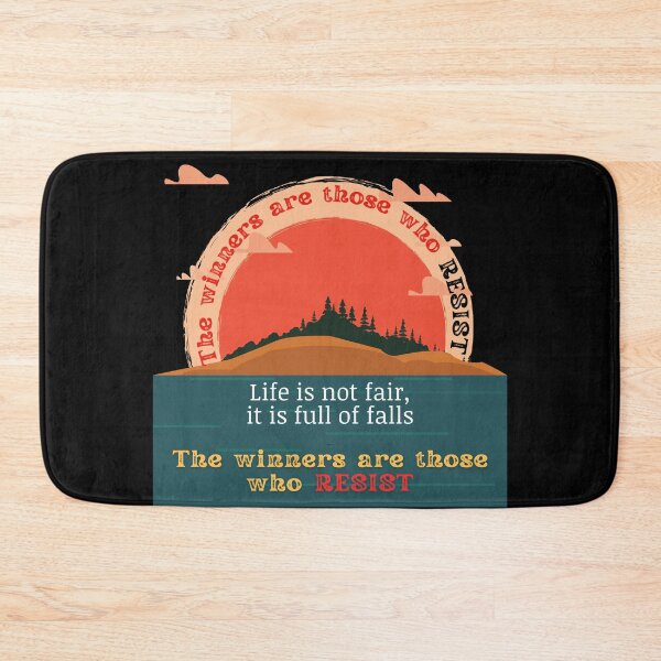 Item preview, The winners are those who resist - Motivational bestseller designed and sold by Narcisa22.