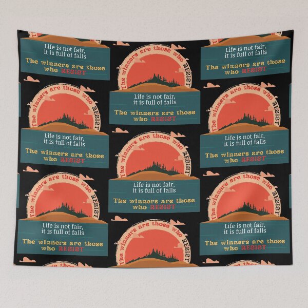 Item preview, The winners are those who resist - Motivational bestseller designed and sold by Narcisa22.