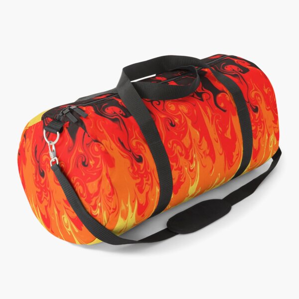 Item preview, Aurora Rainbow Flame Burning Fire Tattoo Goth Speed Air skull art designed and sold by Midwest-Goods.