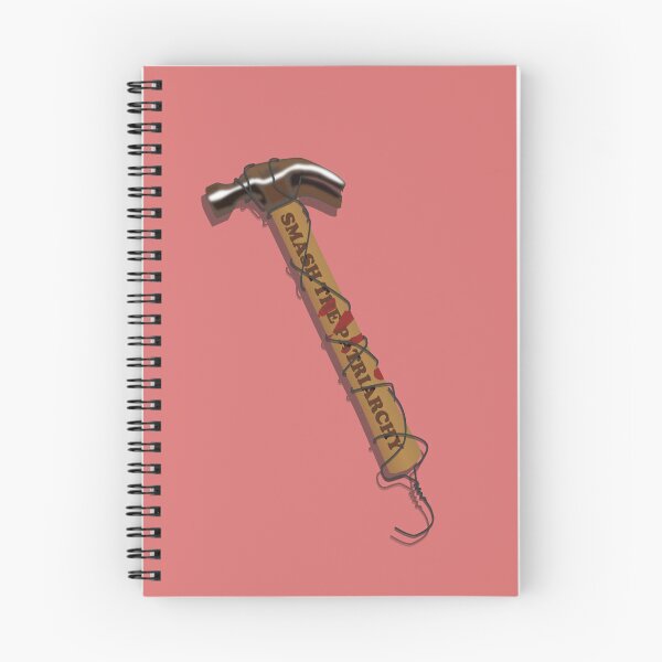 Item preview, Smash the patriarchy hammer strengthened with a coat hanger. Pink designed and sold by MyThingNow.