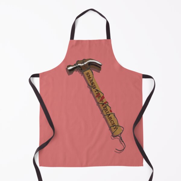 Item preview, Smash the patriarchy hammer strengthened with a coat hanger. Pink designed and sold by MyThingNow.