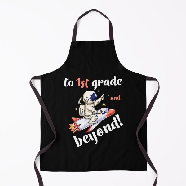 Item preview, 1st Grade And Beyond, Funny Back to School Astronaut designed and sold by PrintOfi.