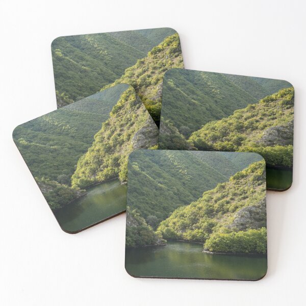 Item preview, Green Sylvan Mountains, Tumbling into a Silky Forest Lake designed and sold by Georgia Mizuleva.