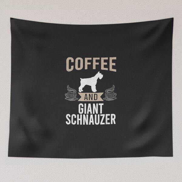 Item preview, Coffee and Giant Schnauzer Dog Lover designed and sold by rapozow.