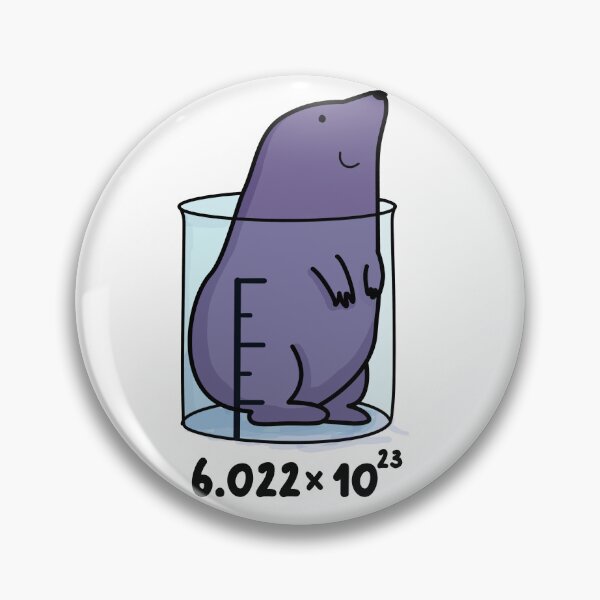 Item preview, Chemistry Mole Animal Pun designed and sold by StickersAndStuff.