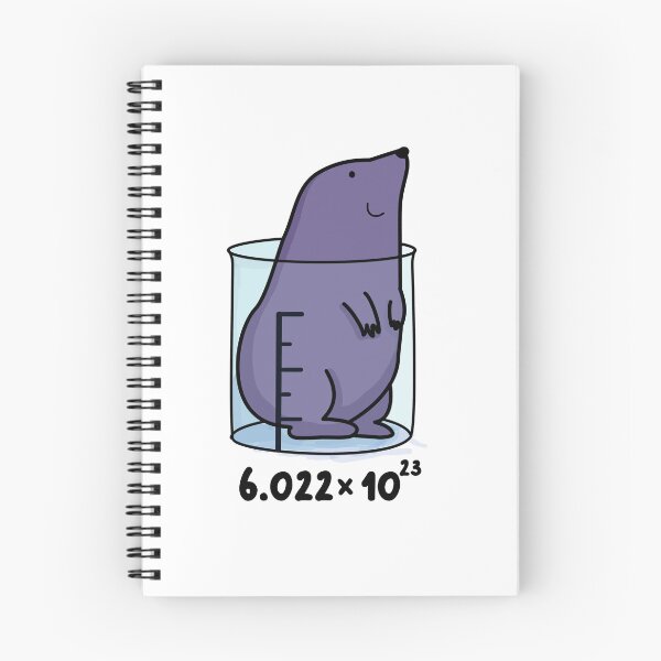 Item preview, Chemistry Mole Animal Pun designed and sold by StickersAndStuff.