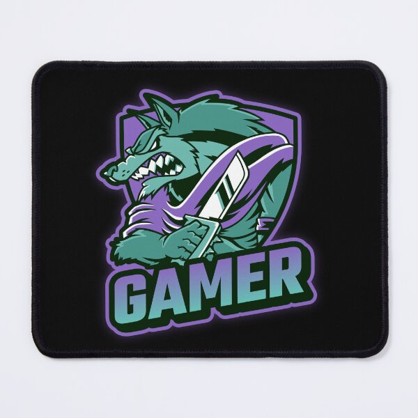 Item preview, Gamer with Anthropomorphized Werewolf designed and sold by PRIVARSHU.