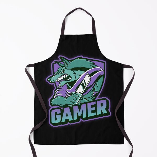 Item preview, Gamer with Anthropomorphized Werewolf designed and sold by PRIVARSHU.