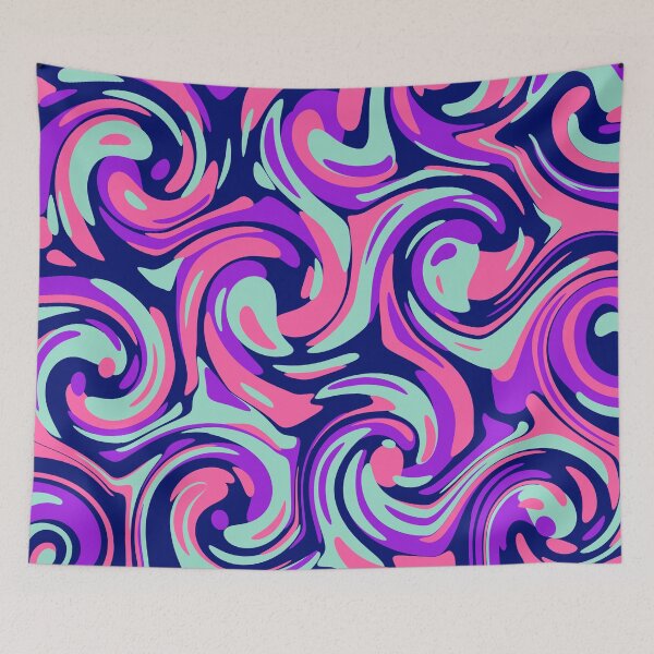Item preview, Colorful Swirl Pattern designed and sold by MadeByBeata.