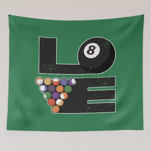 Item preview, BILLIARDS LOVE - I love playing Pool Billiard designed and sold by EricsArthurss.