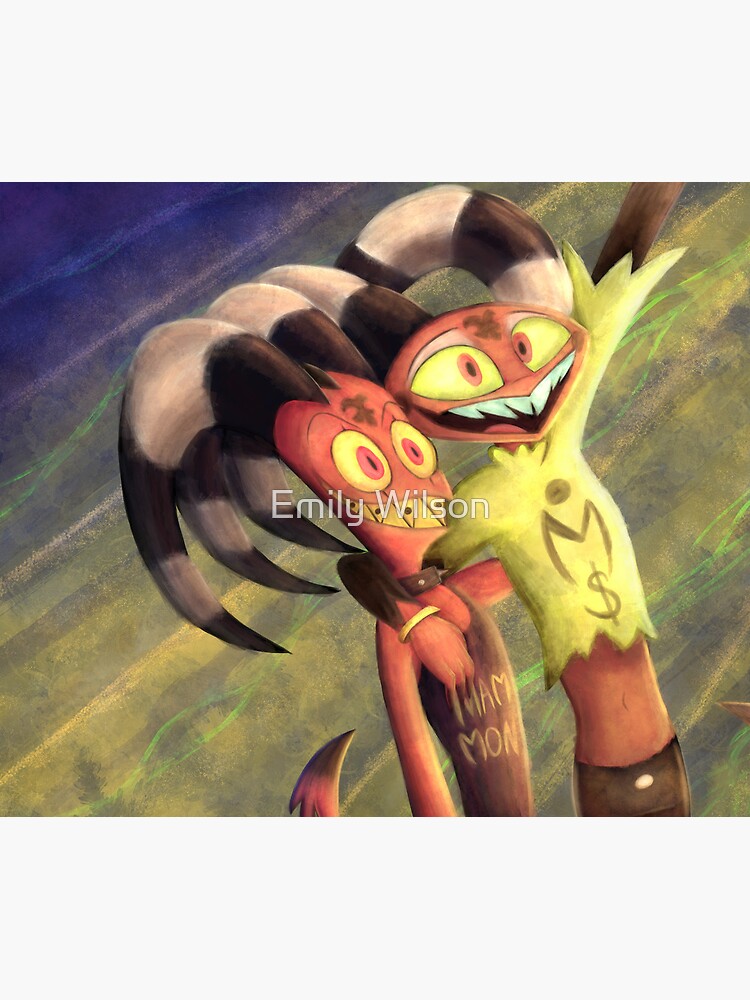 Thumbnail 5 of 5, Mouse Pad, Blitzo x Fizzarolli - Concert designed and sold by TheEmily1220.