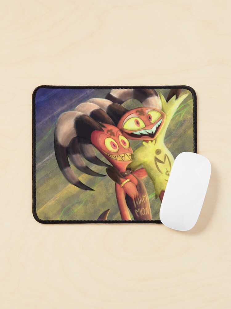 Thumbnail 1 of 5, Mouse Pad, Blitzo x Fizzarolli - Concert designed and sold by TheEmily1220.