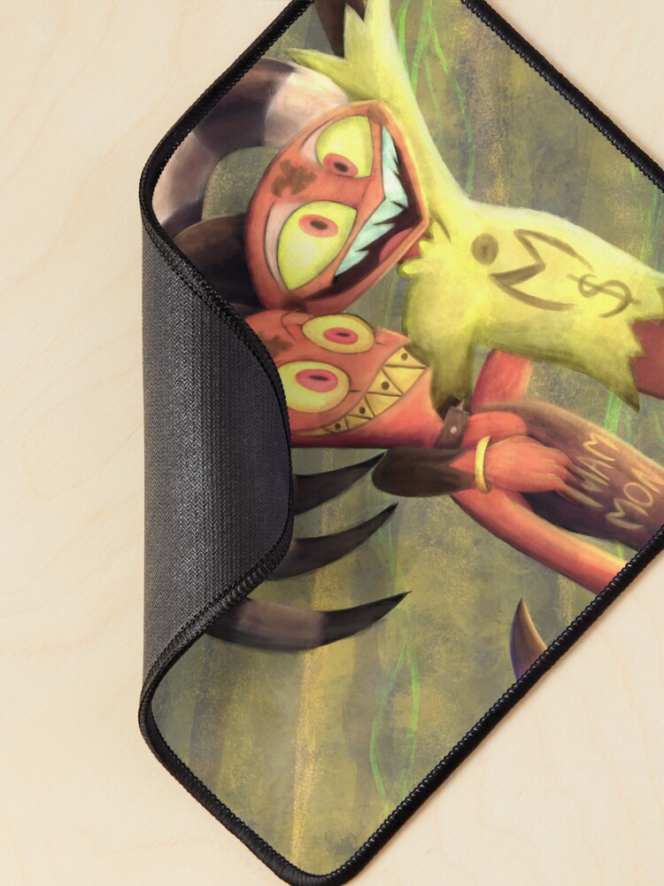 Thumbnail 2 of 5, Mouse Pad, Blitzo x Fizzarolli - Concert designed and sold by TheEmily1220.