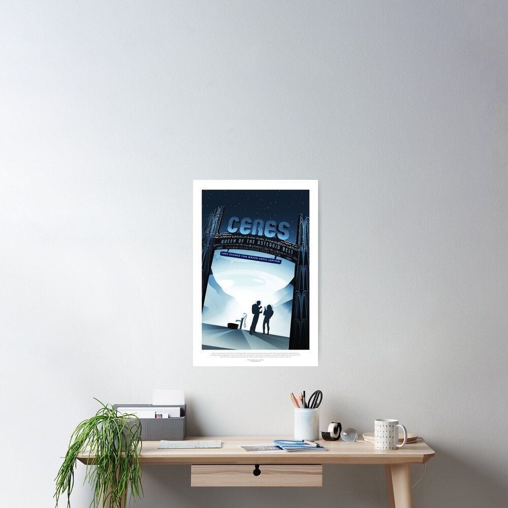 NASA Space Tourism Posters: Ceres Poster