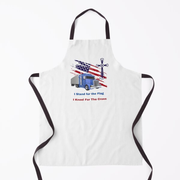 Item preview, Patriot trucker stand for the flag, kneel for the cross designed and sold by TruLuv.