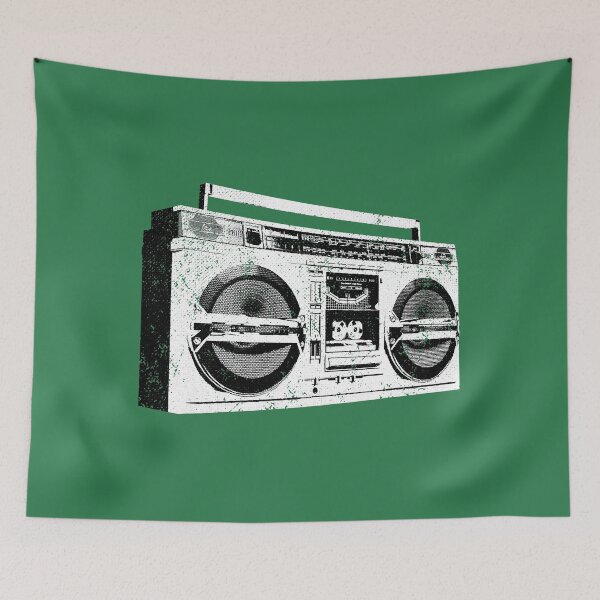 Item preview, Ghetto Blaster Boombox Radio Hip Hop Music  designed and sold by EricsArthurss.