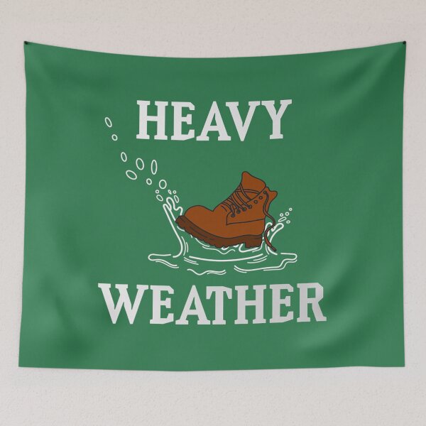 Item preview, Heavy Weather Metal Rock Festival Fan Rain Weather Rocker  designed and sold by EricsArthurss.